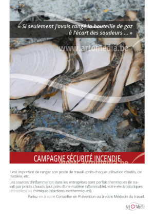 Affiche Incendie