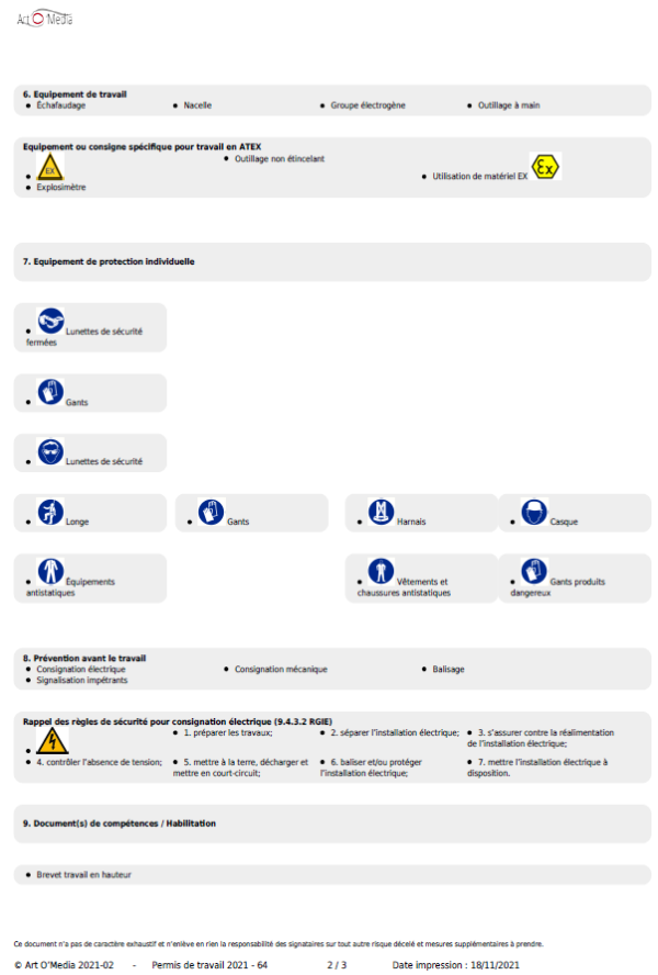 Permis de travail via internet – Image 2